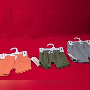 Unisex shorts sizes 0mo-5T